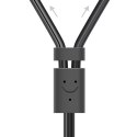 Kabel Ugreen AV102 10772 3,5 mm mini jack (męski) / 2RCA (męski) 1m - szary