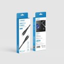 VEGER kabel Typ C do Typ C PD 3A 60W V106 1,2 m czarny VEGER kabel Typ C do Typ C PD 3A 60W V106 1,2 m czarny