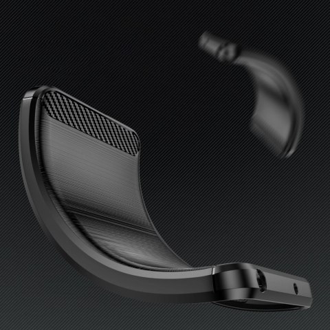 Etui Carbon Case do Google Pixel 8A elastyczny silikonowy karbonowy pokrowiec - czarny Etui Carbon Case do Google Pixel 8A elastyczny silikonowy karbonowy pokrowiec - czarny