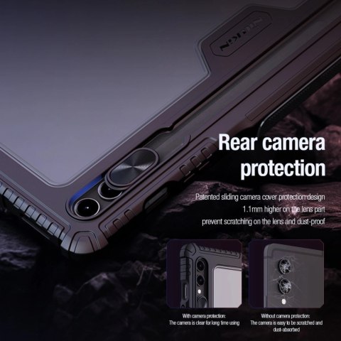 Etui Nillkin Bumper Leather Case Pro na Samsung Galaxy Tab S9 Ultra - czarne Etui Nillkin Bumper Leather Case Pro na Samsung Galaxy Tab S9 Ultra - czarne