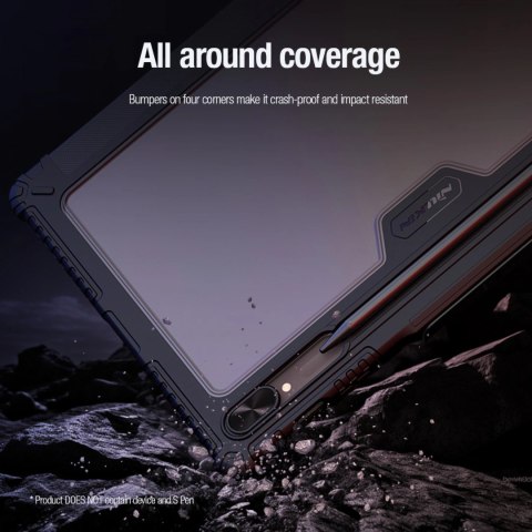 Etui Nillkin Bumper Leather Case Pro na Samsung Galaxy Tab S9 Ultra - czarne Etui Nillkin Bumper Leather Case Pro na Samsung Galaxy Tab S9 Ultra - czarne