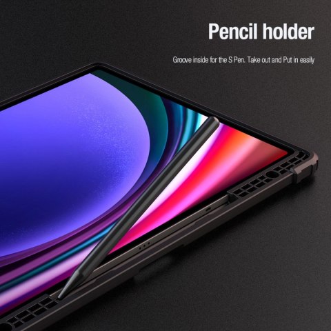 Etui Nillkin Bumper Leather Case Pro na Samsung Galaxy Tab S9 Ultra - czarne Etui Nillkin Bumper Leather Case Pro na Samsung Galaxy Tab S9 Ultra - czarne