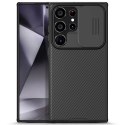 Etui Nillkin CamShield Pro pancerne z osłona na aparat do Samsung Galaxy S24 Ultra - czarne Etui Nillkin CamShield Pro pancerne z osłona na aparat do Samsung Galaxy S24 Ultra - czarne