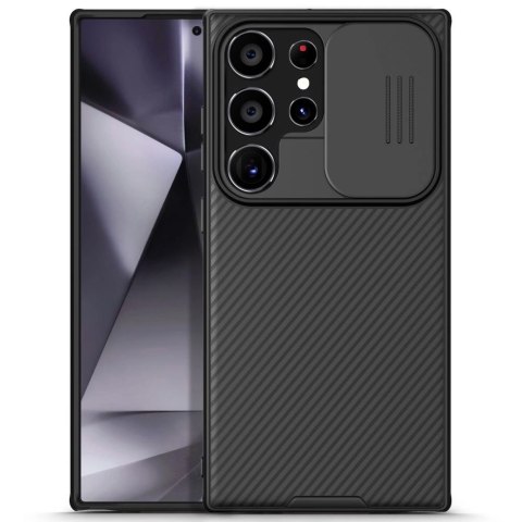 Etui Nillkin CamShield Pro pancerne z osłona na aparat do Samsung Galaxy S24 Ultra - czarne Etui Nillkin CamShield Pro pancerne z osłona na aparat do Samsung Galaxy S24 Ultra - czarne
