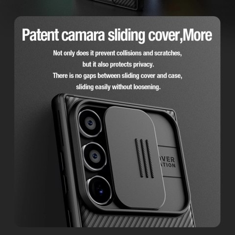 Etui Nillkin CamShield Pro pancerne z osłona na aparat do Samsung Galaxy S24 Ultra - czarne Etui Nillkin CamShield Pro pancerne z osłona na aparat do Samsung Galaxy S24 Ultra - czarne
