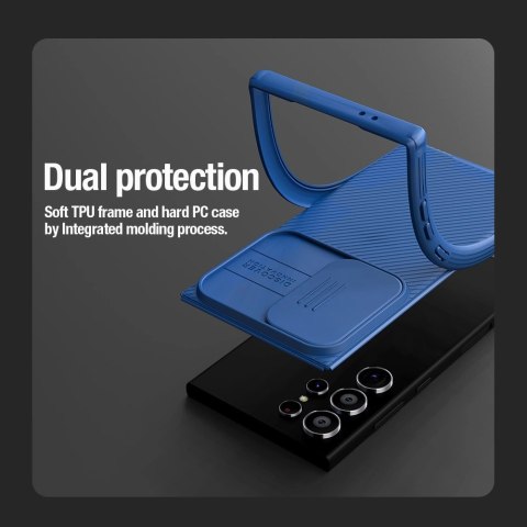 Etui Nillkin CamShield Pro pancerne z osłona na aparat do Samsung Galaxy S24 Ultra - czarne Etui Nillkin CamShield Pro pancerne z osłona na aparat do Samsung Galaxy S24 Ultra - czarne
