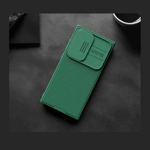 Etui Nillkin CamShield Pro pancerne z osłona na aparat do Samsung Galaxy S24 Ultra - czarne Etui Nillkin CamShield Pro pancerne z osłona na aparat do Samsung Galaxy S24 Ultra - czarne