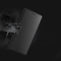 Etui z klapką i portfelem Dux Ducis Skin Pro do iPhone 15 - czarne