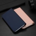 Etui z klapką i portfelem Dux Ducis Skin Pro do iPhone 15 - czarne