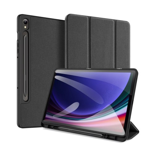 Etui z podstawką Dux Ducis Domo Samsung Galaxy Tab S9 FE - czarne Etui z podstawką Dux Ducis Domo Samsung Galaxy Tab S9 FE - czarne