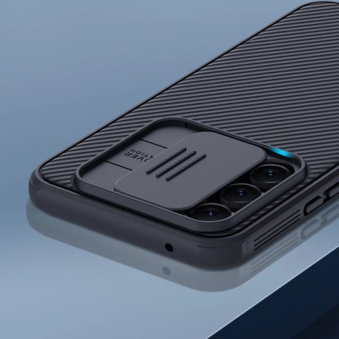 Nillkin CamShield Pro Case etui do Samsung Galaxy A54 5G pokrowiec z osłoną na aparat niebieskie Nillkin CamShield Pro Case etui do Samsung Galaxy A54 5G pokrowiec z osłoną na aparat niebieskie
