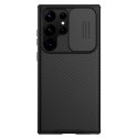 Nillkin CamShield Pro Magnetic Case etui do Samsung Galaxy S23 Ultra magnetyczne MagSafe z osłoną na aparat czarne Nillkin CamShield Pro Magnetic Case etui do Samsung Galaxy S23 Ultra magnetyczne MagSafe z osłoną na aparat czarne