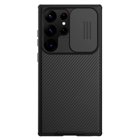 Nillkin CamShield Pro Magnetic Case etui do Samsung Galaxy S23 Ultra magnetyczne MagSafe z osłoną na aparat czarne Nillkin CamShield Pro Magnetic Case etui do Samsung Galaxy S23 Ultra magnetyczne MagSafe z osłoną na aparat czarne