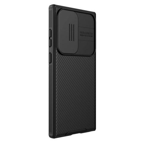 Nillkin CamShield Pro Magnetic Case etui do Samsung Galaxy S23 Ultra magnetyczne MagSafe z osłoną na aparat czarne Nillkin CamShield Pro Magnetic Case etui do Samsung Galaxy S23 Ultra magnetyczne MagSafe z osłoną na aparat czarne