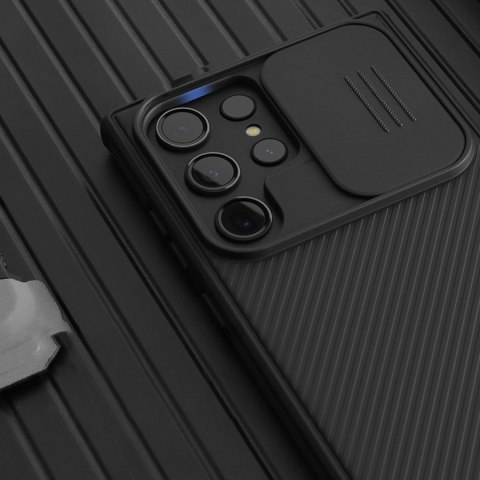 Nillkin CamShield Pro Magnetic Case etui do Samsung Galaxy S23 Ultra magnetyczne MagSafe z osłoną na aparat czarne Nillkin CamShield Pro Magnetic Case etui do Samsung Galaxy S23 Ultra magnetyczne MagSafe z osłoną na aparat czarne