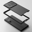 Nillkin CamShield Pro Magnetic Case etui do Samsung Galaxy S23 Ultra magnetyczne MagSafe z osłoną na aparat czarne Nillkin CamShield Pro Magnetic Case etui do Samsung Galaxy S23 Ultra magnetyczne MagSafe z osłoną na aparat czarne