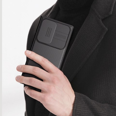 Nillkin CamShield Pro Magnetic Case etui do Samsung Galaxy S23 Ultra magnetyczne MagSafe z osłoną na aparat czarne Nillkin CamShield Pro Magnetic Case etui do Samsung Galaxy S23 Ultra magnetyczne MagSafe z osłoną na aparat czarne