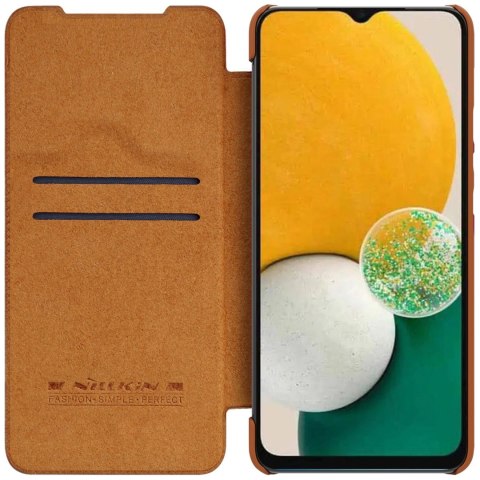 Nillkin Qin Leather etui skórzany pokrowiec z klapką portfel brązowe Nillkin Qin Leather etui skórzany pokrowiec z klapką portfel brązowe
