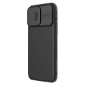 Pancerne etui Nillkin CamShield Pro Magnetic Case do iPhone 15 Pro z osłoną na aparat - czarne Pancerne etui Nillkin CamShield Pro Magnetic Case do iPhone 15 Pro z osłoną na aparat - czarne