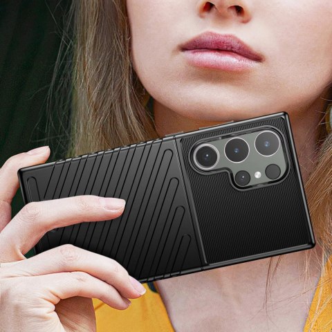 Pancerne etui Thunder Case na Samsung Galaxy S24 Ultra - czarny Pancerne etui Thunder Case na Samsung Galaxy S24 Ultra - czarny
