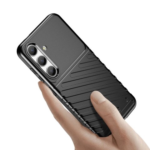 Pancerne etui Thunder Case na Samsung Galaxy S24 - czarny Pancerne etui Thunder Case na Samsung Galaxy S24 - czarny