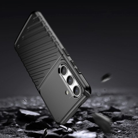 Pancerne etui Thunder Case na Samsung Galaxy S24 - czarny Pancerne etui Thunder Case na Samsung Galaxy S24 - czarny