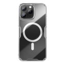 Etui Nillkin Nature Pro Magnetic Case z MagSafe na iPhone 16 Pro - przezroczysto-białe Etui Nillkin Nature Pro Magnetic Case z MagSafe na iPhone 16 Pro - przezroczysto-białe