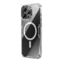 Etui Nillkin Nature Pro Magnetic Case z MagSafe na iPhone 16 Pro - przezroczysto-białe Etui Nillkin Nature Pro Magnetic Case z MagSafe na iPhone 16 Pro - przezroczysto-białe