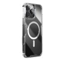 Etui Nillkin Nature Pro Magnetic Case z MagSafe na iPhone 16 Pro - przezroczysto-białe Etui Nillkin Nature Pro Magnetic Case z MagSafe na iPhone 16 Pro - przezroczysto-białe