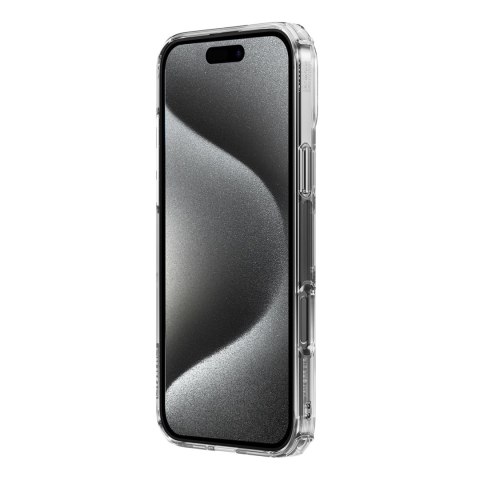 Etui Nillkin Nature Pro Magnetic Case z MagSafe na iPhone 16 Pro - przezroczysto-białe Etui Nillkin Nature Pro Magnetic Case z MagSafe na iPhone 16 Pro - przezroczysto-białe