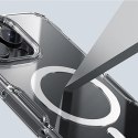 Etui Nillkin Nature Pro Magnetic Case z MagSafe na iPhone 16 Pro - przezroczysto-białe Etui Nillkin Nature Pro Magnetic Case z MagSafe na iPhone 16 Pro - przezroczysto-białe