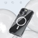Etui Nillkin Nature Pro Magnetic Case z MagSafe na iPhone 16 Pro - przezroczysto-białe Etui Nillkin Nature Pro Magnetic Case z MagSafe na iPhone 16 Pro - przezroczysto-białe