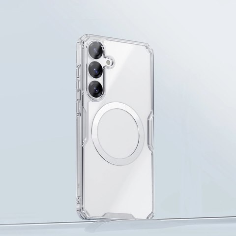 Etui Nillkin Nature TPU Pro Magnetic Case z MagSafe na Samsung S25+ - białe Etui Nillkin Nature TPU Pro Magnetic Case z MagSafe na Samsung S25+ - białe