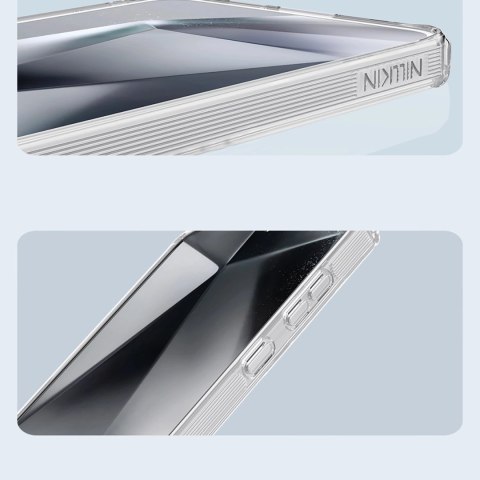 Etui Nillkin Nature TPU Pro Magnetic Case z MagSafe na Samsung S25+ - białe Etui Nillkin Nature TPU Pro Magnetic Case z MagSafe na Samsung S25+ - białe