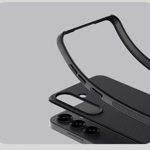 Etui Nillkin Super Frosted Shield Pro Magnetic Case na Samsung S25+ z MagSafe - czarne Etui Nillkin Super Frosted Shield Pro Magnetic Case na Samsung S25+ z MagSafe - czarne
