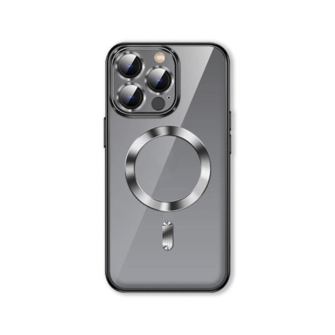 Etui Wozinsky Electroplated Magsafe na Samsung Galaxy S24 FE - srebrne Etui Wozinsky Electroplated Magsafe na Samsung Galaxy S24 FE - srebrne