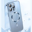 Etui Wozinsky Electroplated Magsafe na Samsung Galaxy S24 FE - srebrne Etui Wozinsky Electroplated Magsafe na Samsung Galaxy S24 FE - srebrne