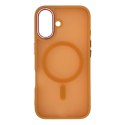 Etui Wozinsky Fashion Case MagSafe na Samsung Galaxy S25 - pomarańczowe Etui Wozinsky Fashion Case MagSafe na Samsung Galaxy S25 - pomarańczowe
