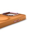 Etui Wozinsky Fashion Case MagSafe na Samsung Galaxy S25 - pomarańczowe Etui Wozinsky Fashion Case MagSafe na Samsung Galaxy S25 - pomarańczowe