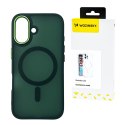 Etui Wozinsky Fashion Case z MagSafe na Samsung Galaxy S24 FE - zielone Etui Wozinsky Fashion Case z MagSafe na Samsung Galaxy S24 FE - zielone
