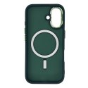 Etui Wozinsky Fashion Case z MagSafe na Samsung Galaxy S24 FE - zielone Etui Wozinsky Fashion Case z MagSafe na Samsung Galaxy S24 FE - zielone