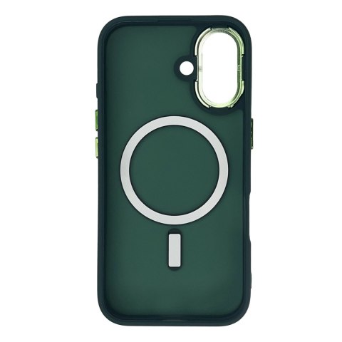 Etui Wozinsky Fashion Case z MagSafe na Samsung Galaxy S24 FE - zielone Etui Wozinsky Fashion Case z MagSafe na Samsung Galaxy S24 FE - zielone