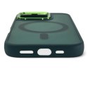 Etui Wozinsky Fashion Case z MagSafe na Samsung Galaxy S24 FE - zielone Etui Wozinsky Fashion Case z MagSafe na Samsung Galaxy S24 FE - zielone