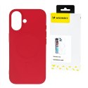Etui Wozinsky Liquid Silicone Case MagSafe na Samsung Galaxy S24 FE - czerwone Etui Wozinsky Liquid Silicone Case MagSafe na Samsung Galaxy S24 FE - czerwone