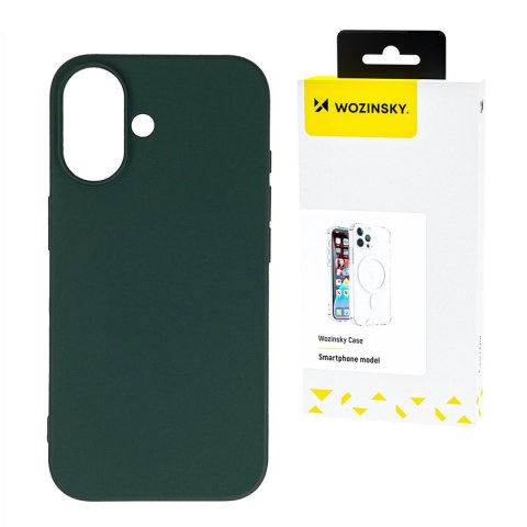 Silikonowe etui Wozinsky Silicone Case na Samsung Galaxy S24 FE - zielone Silikonowe etui Wozinsky Silicone Case na Samsung Galaxy S24 FE - zielone