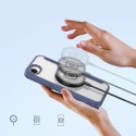 Etui Dux Ducis Skin X Pro z MagSafe na iPhone 16e - niebieskie Etui Dux Ducis Skin X Pro z MagSafe na iPhone 16e - niebieskie