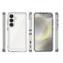Etui Outer Space Case na Samsung Galaxy S25 Edge pokrowiec z elastyczną ramką - przezroczyste