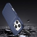 Etui Thunder Case na iPhone 16e silikonowy pancerny pokrowiec - niebieskie