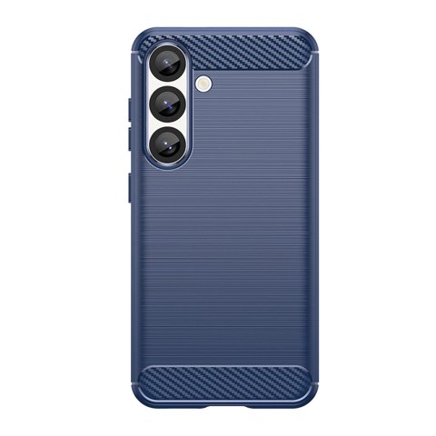 Etui silikonowe Carbon Case na iPhone 16e - niebieskie Etui silikonowe Carbon Case na iPhone 16e - niebieskie