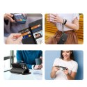 Etui skórzane Dux Ducis Lawa na iPhone 16 Pro Max - czarne